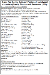 Grass Fed Collagen Protein Powder Hydrolysed (Bovine Type 1) - 90% Protein